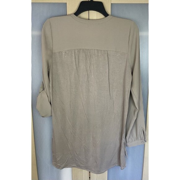 Lot Of 2 DR2 Button Front Shirt Blouse Top Sz S Women’s Career Casual Pleated - Picture 7 of 7